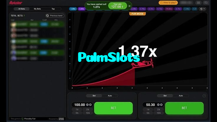 available types of PalmSlots bet including pre-match live express and system bets